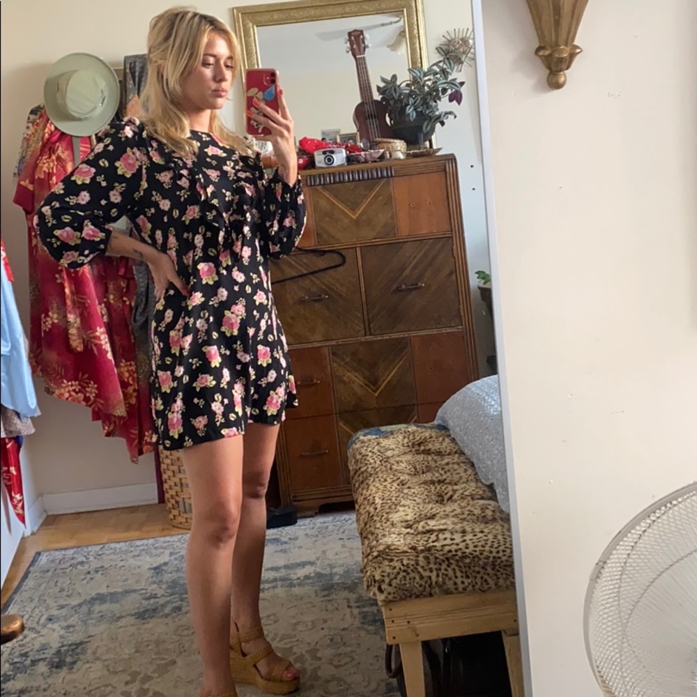 ZARA Floral Dress - Picture 3 of 4